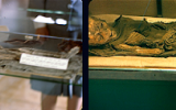 Comparison photos of the alleged alien mummy with the mummy of the boy from the Museum
Translated by «Yandex.Translator»
