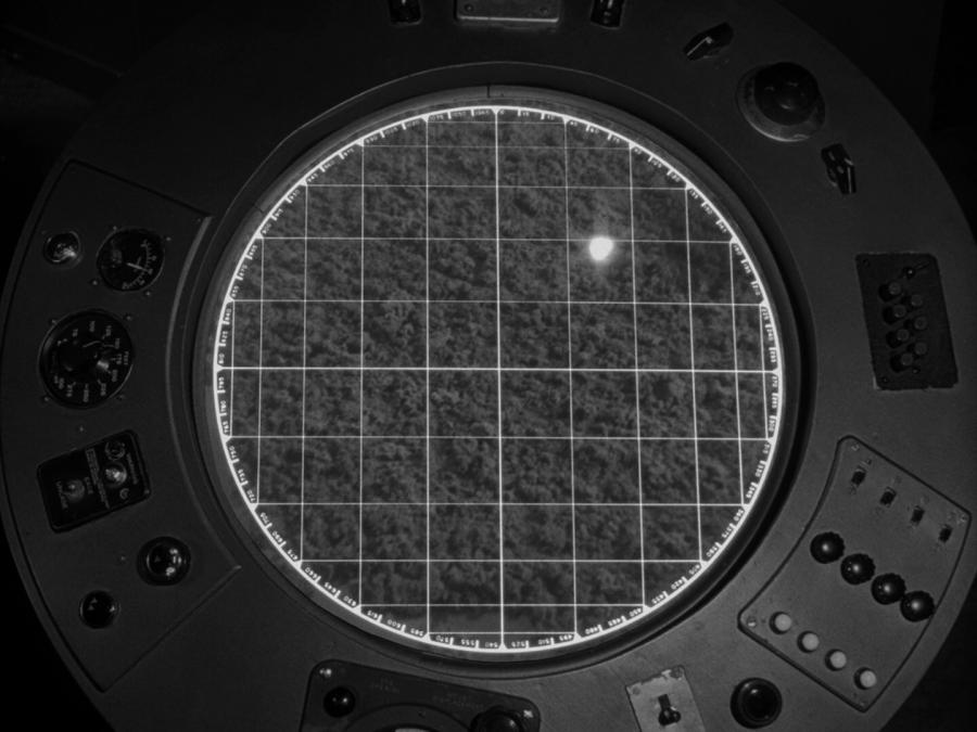 Reflection of light from the surface of the crashed spacecraft